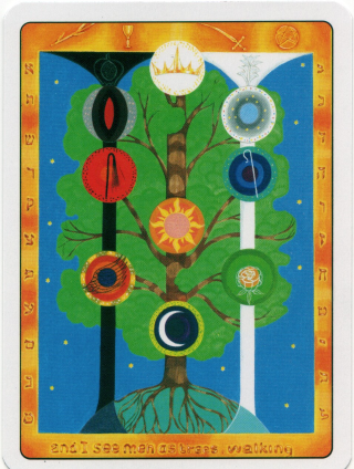 Back of the Gill Tarot